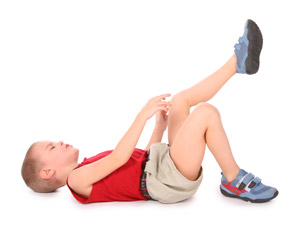 heelped-1 Photo of child with heel pain